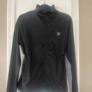 Genuine Mercedes Benz Emblem light full zip jacket